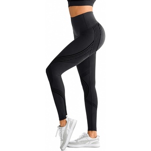Orolay Resistance Band Leggings for Women High Waisted Workout Leggings(Full Length Black)